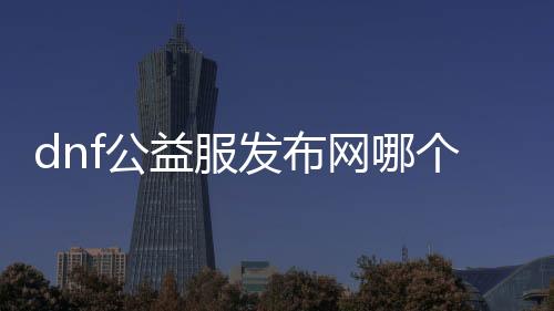 dnf公益服发布网哪个职业厉害一点（地下城公益服发布网什么意思）