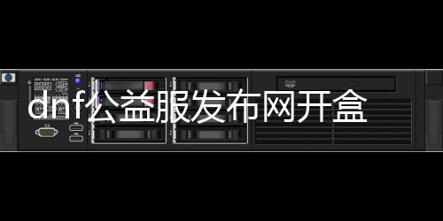 dnf公益服发布网开盒子多少钱（探究DNF公益服发布网开启宝盒的价格）