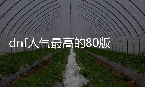 dnf人气最高的80版本公益服发布网推荐，最火爆的dnf公益服发布网推荐