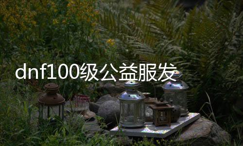 dnf100级公益服发布网抽奖活动规则,如何参与dnf100级公益服发布网抽奖