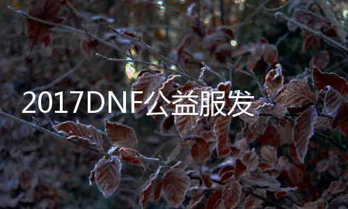 2017DNF公益服发布网有哪些，最新公益服发布网推荐